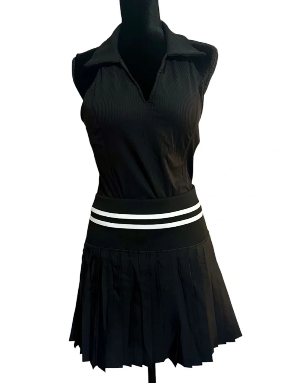 NWT 2-Piece Tenniscore Pickleball Golf Skort Set Racerback Athletic Leisure L - Picture 2 of 16